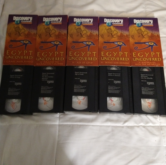 Egypt uncovered discovery channels set vhr tapes - Picture 4 of 5